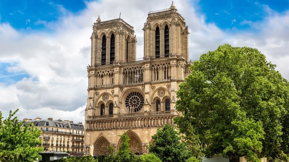 The most famous cathedral in the world is probably Notre-Dame in Paris.
