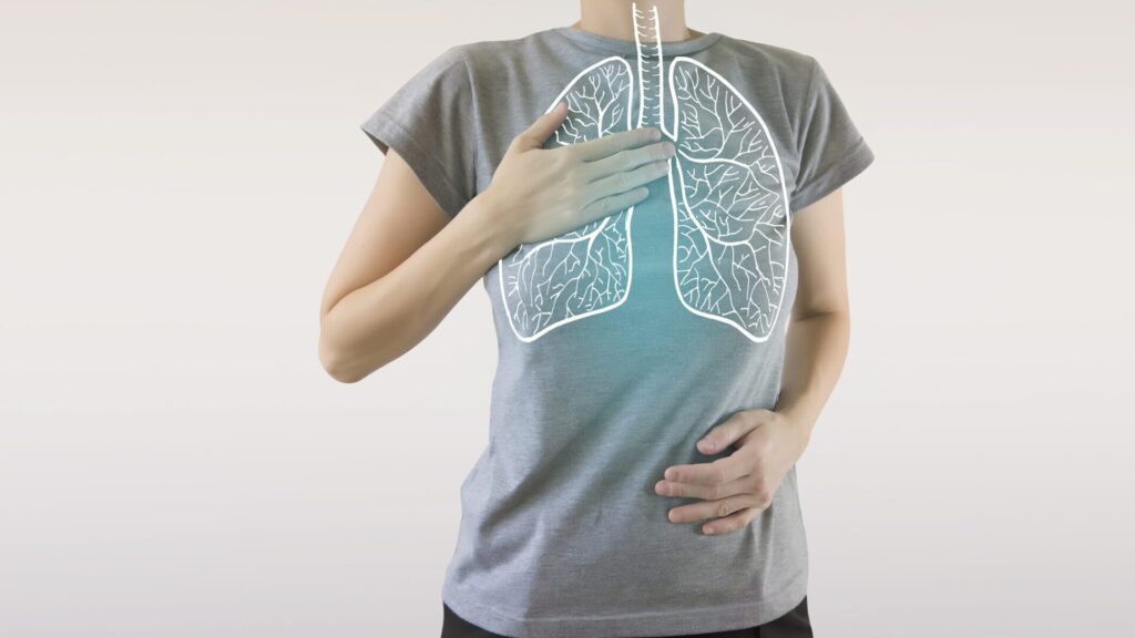 The lungs need to be taken care of. Some herbs, for example, can help you cleanse them.