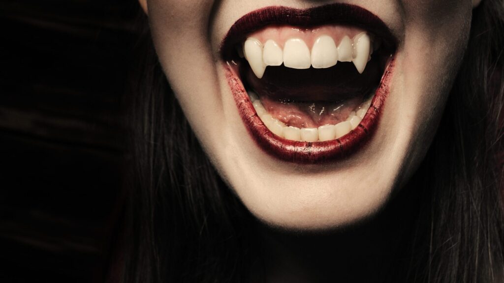 Vampires used to not be associated with blood. The myth didn't form until much later.