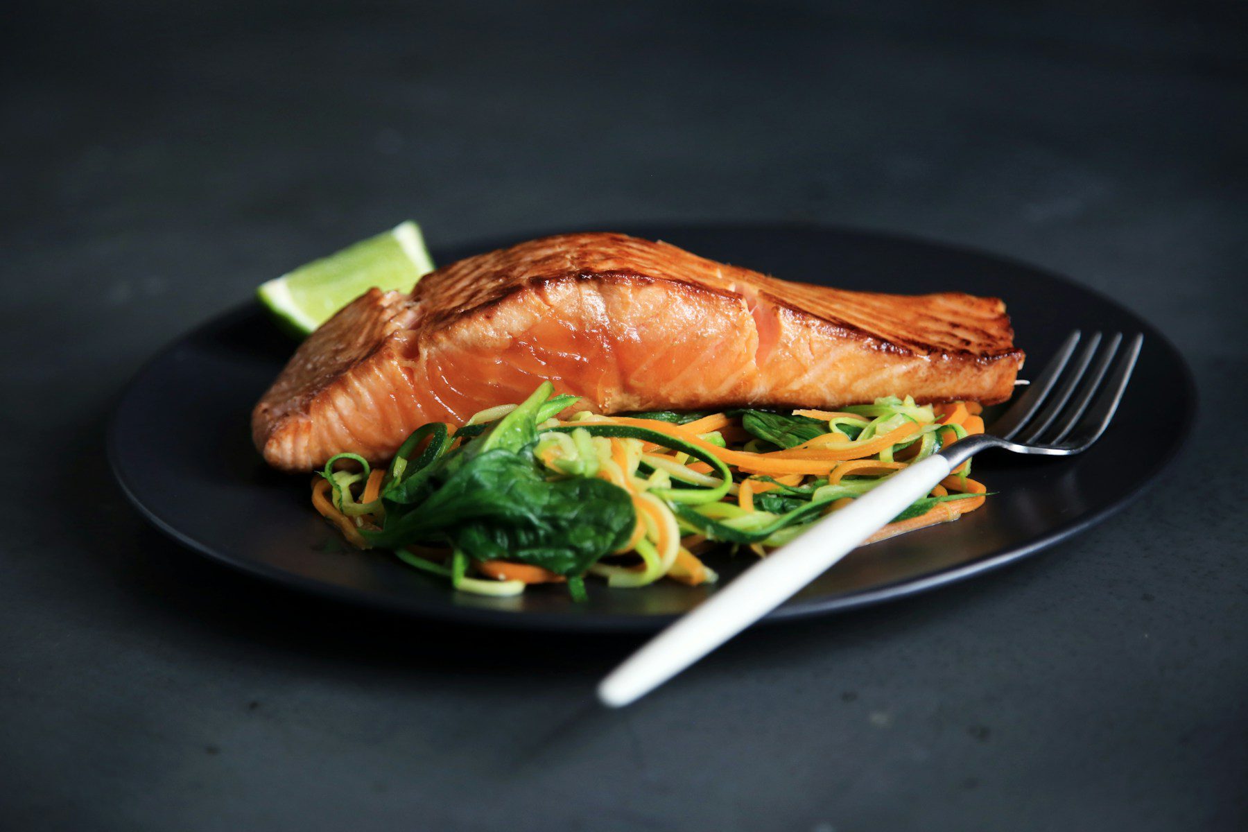 Older people should include fish and lots of fruit and vegetables in their diet.