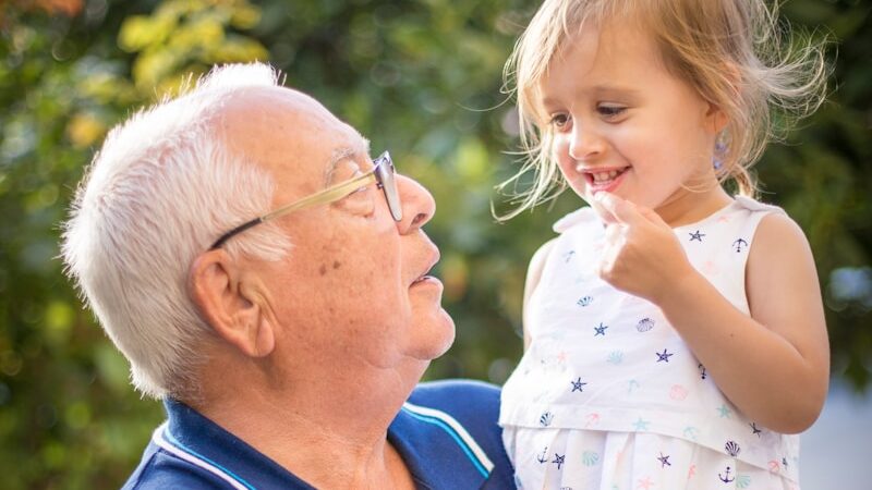 Grandparents' Day is a day that children should celebrate with their grandparents