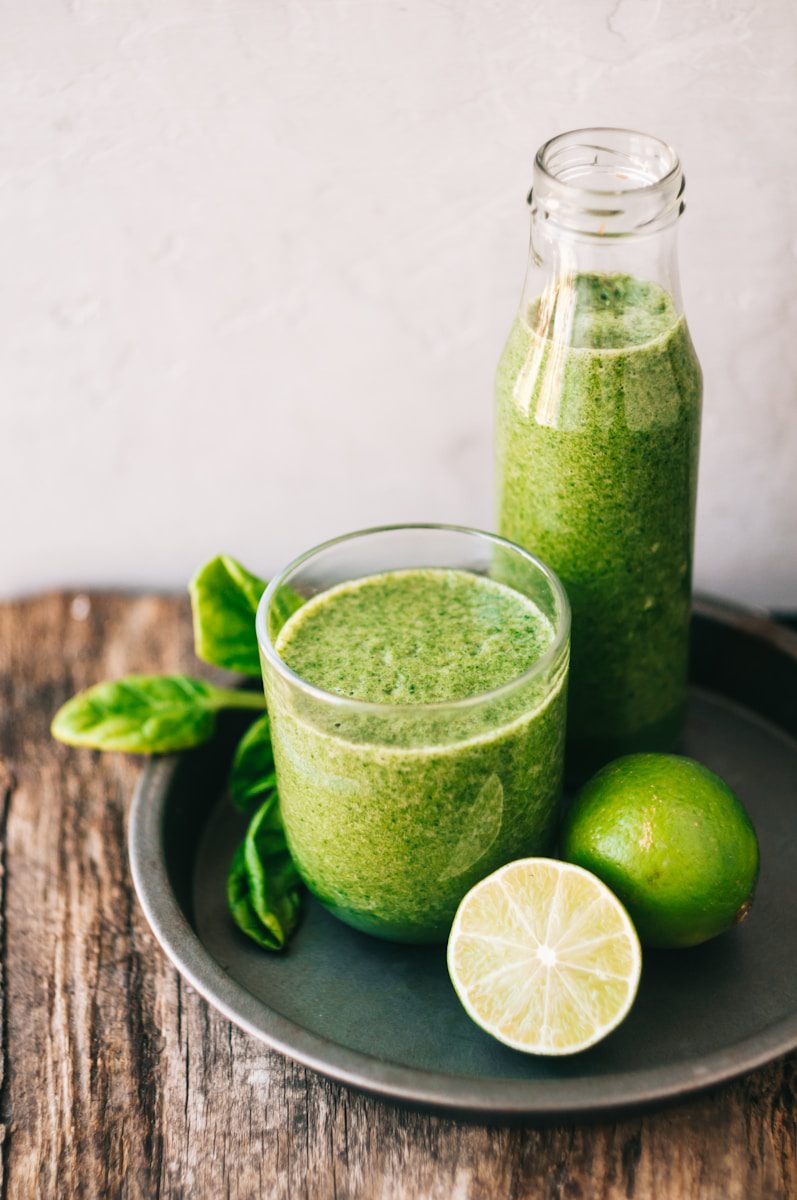 Detox drinks help a healthy lifestyle. But three hamburgers a day definitely won't help.