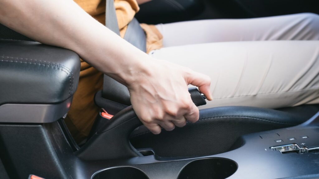 The handbrake in a car is very important. However, you cannot rely on it alone.
