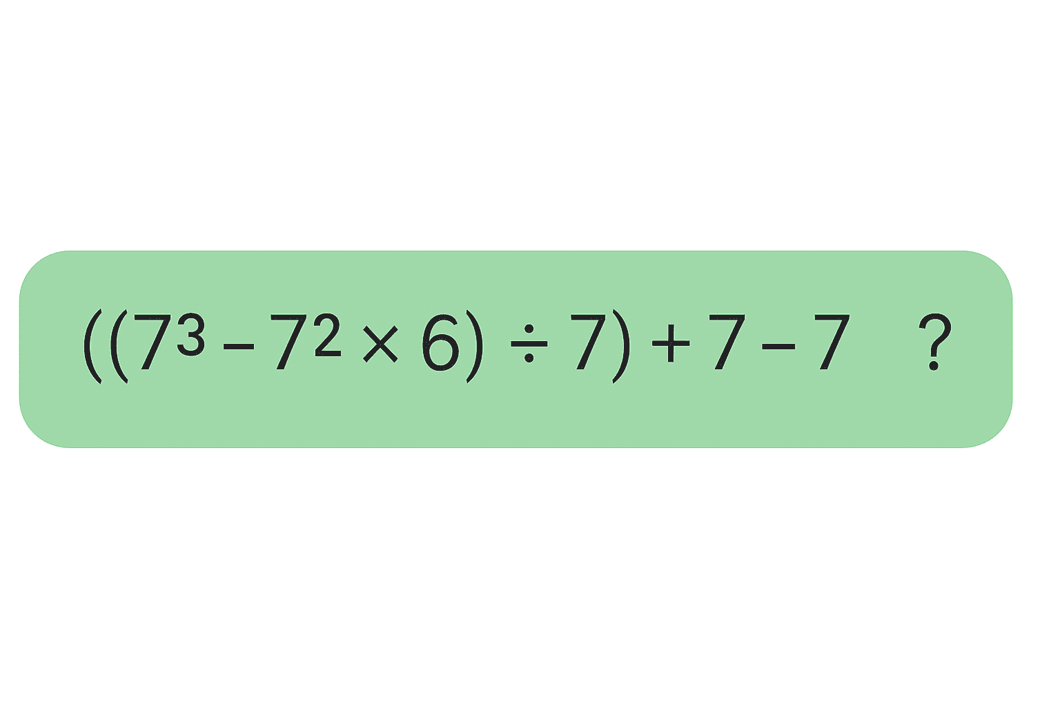 Calculate this example.