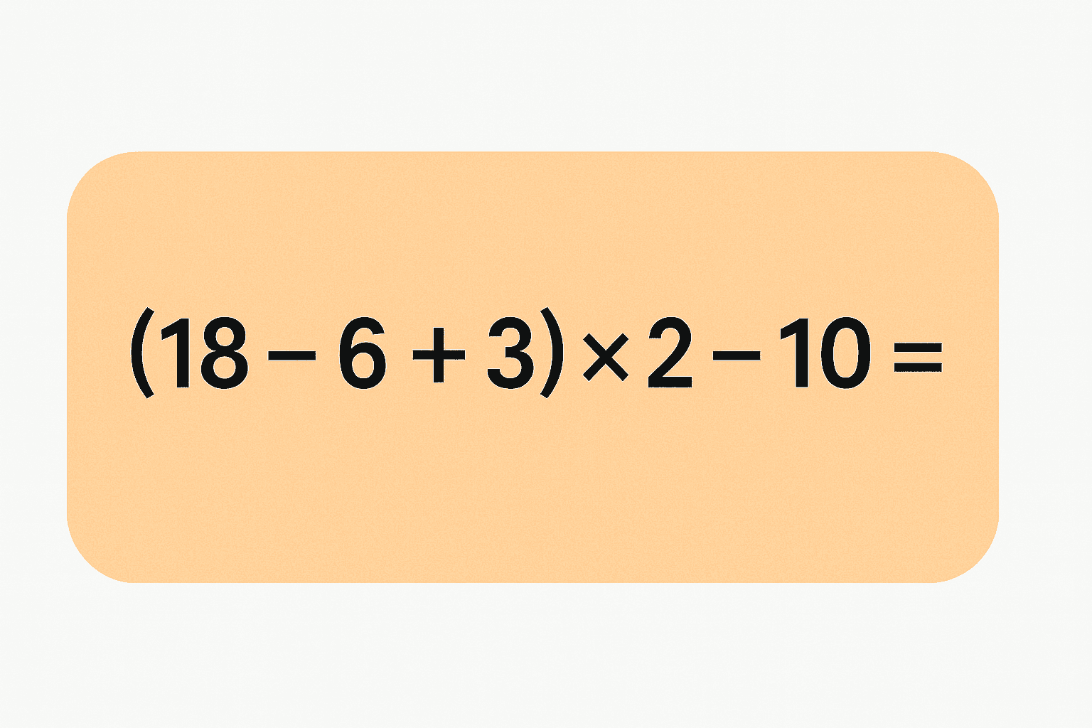 Calculate this example.