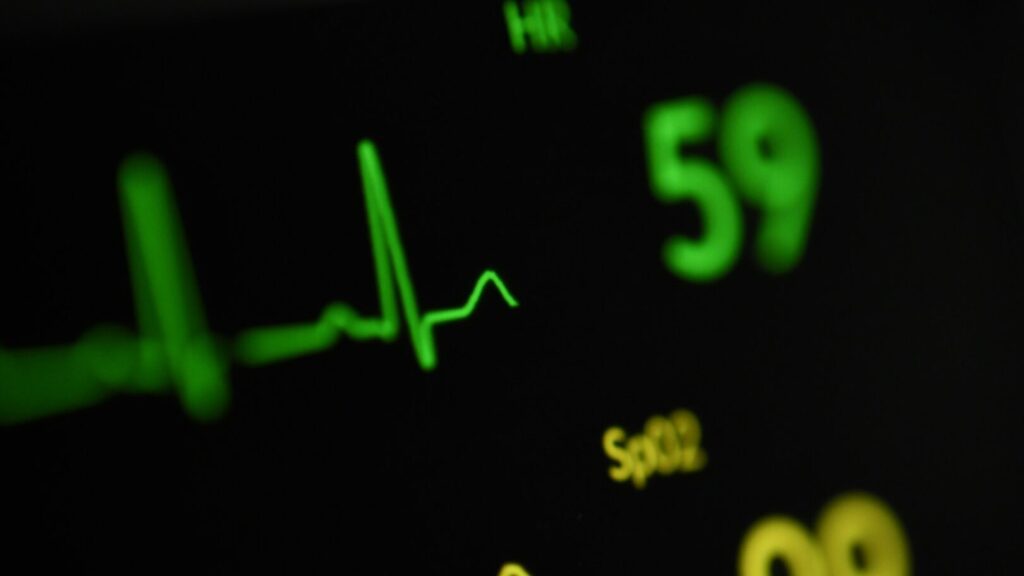 The pulse of a healthy person is commonly given as 60 to 100 beats per minute.