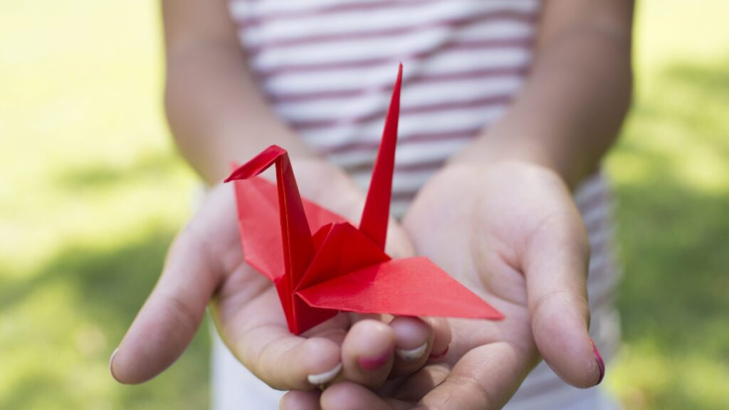 Origami is a traditional Japanese technique.