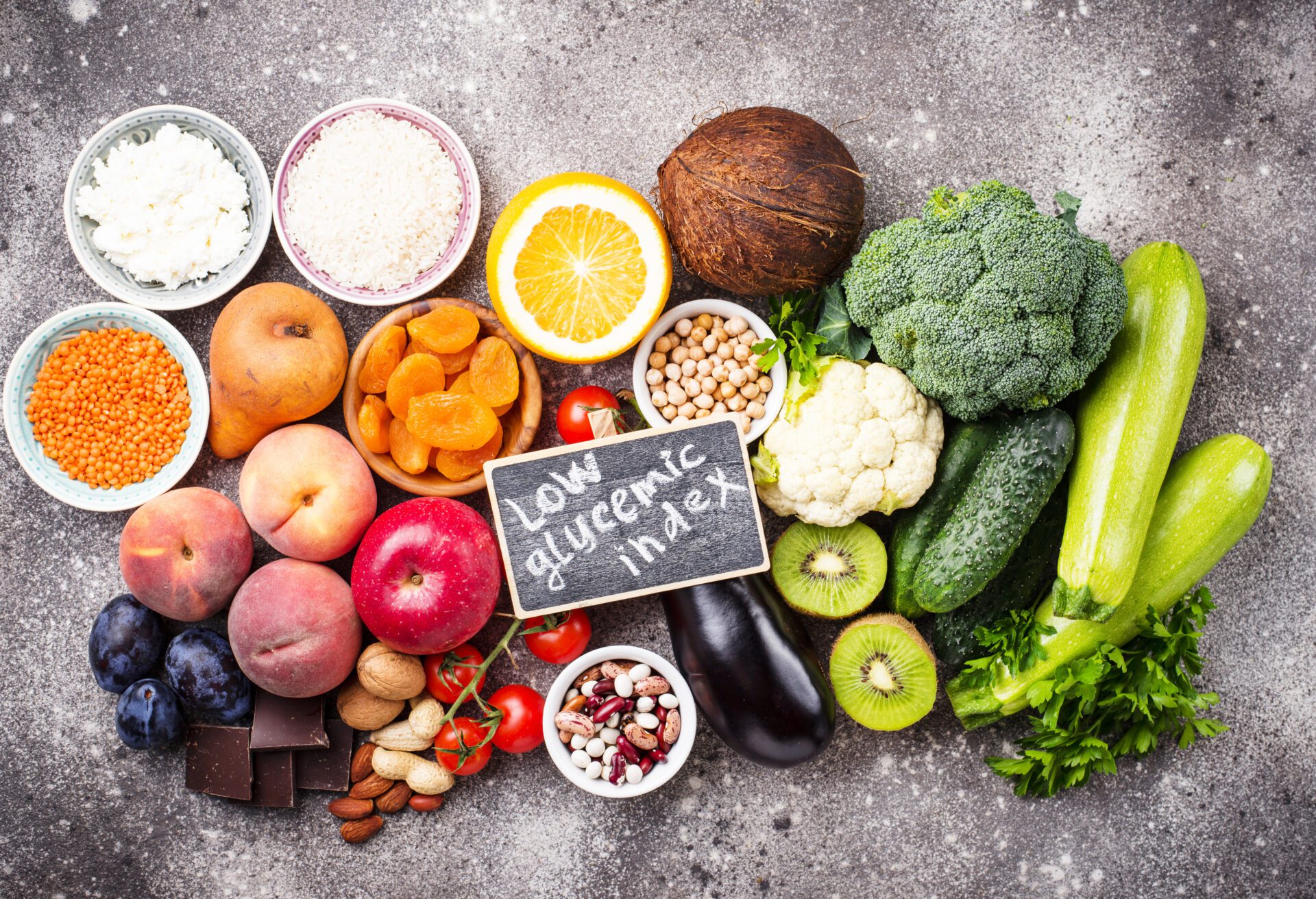 If you want to lose weight, it is important to eat foods with a low glycemic index.