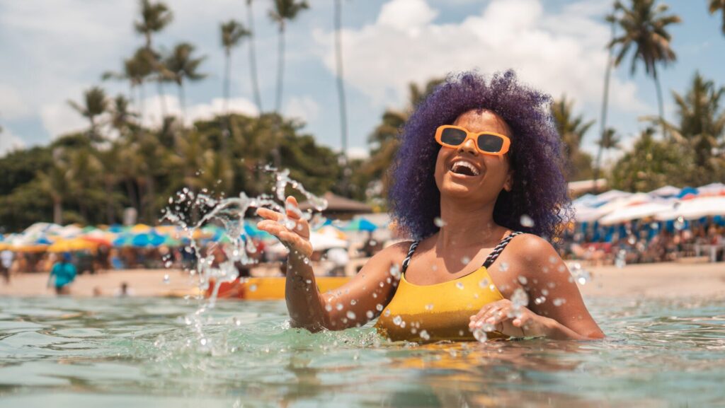 Brazilians are enjoying the summer to the fullest.