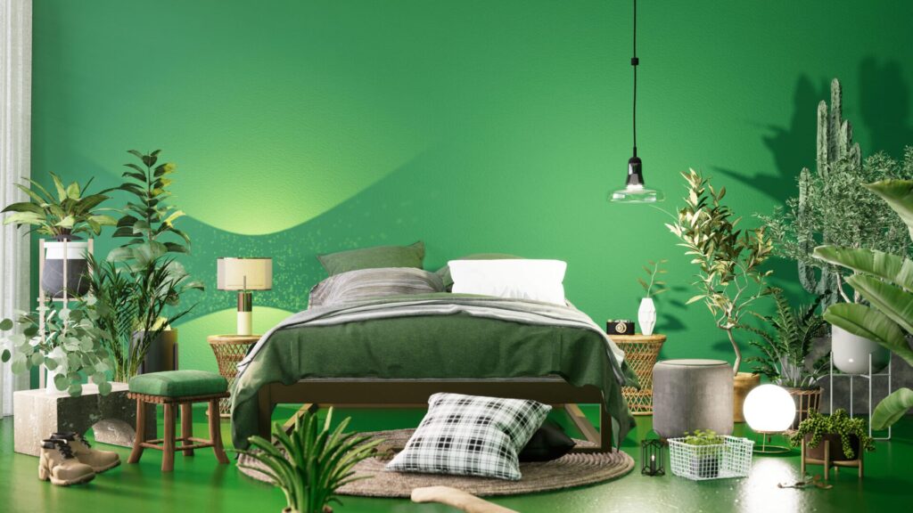 If you choose green shades for your bedroom in 2026, you won't go wrong.