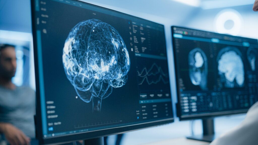 The brain develops during life and passes through four turning points.
