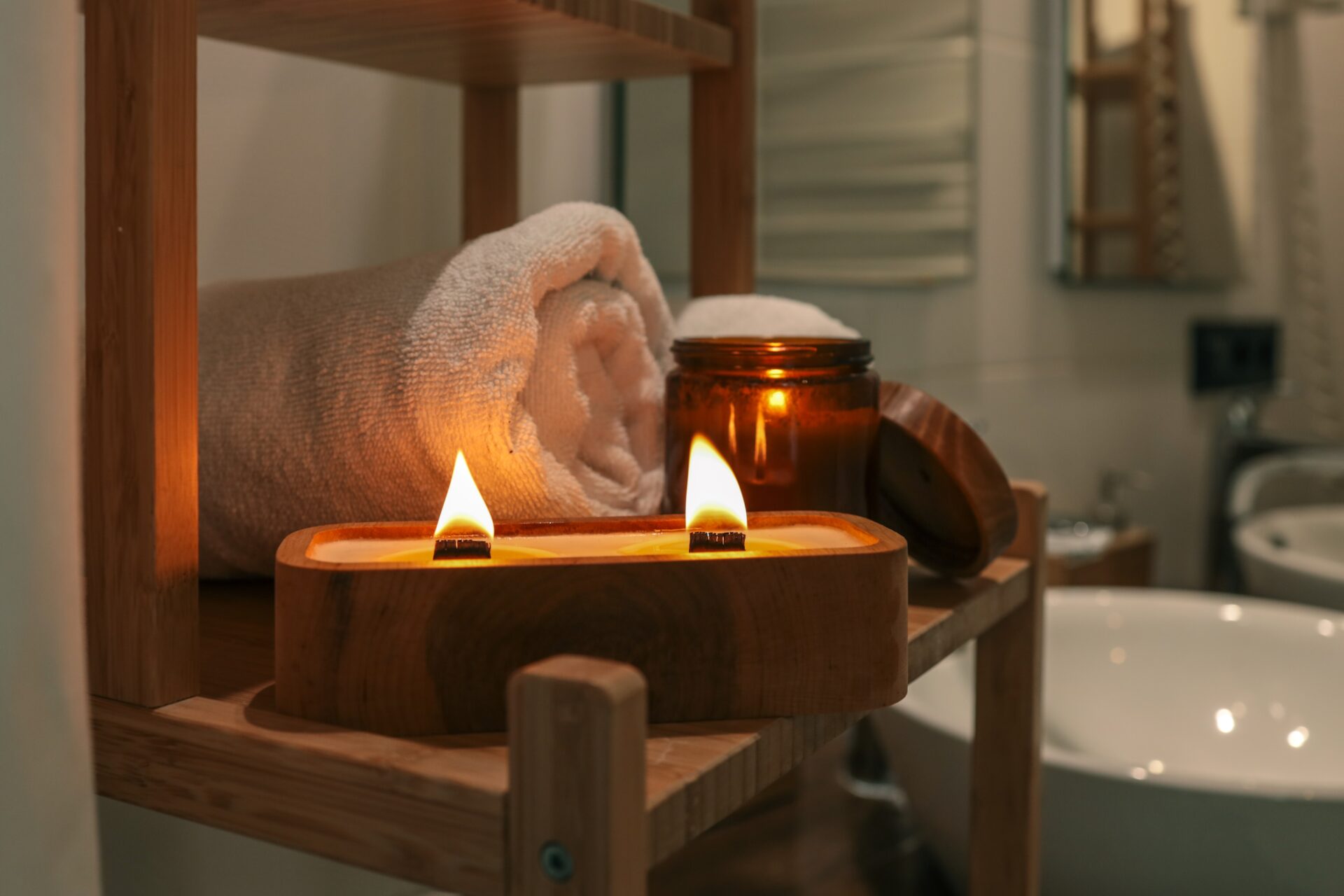 Candles can release toxic substances.