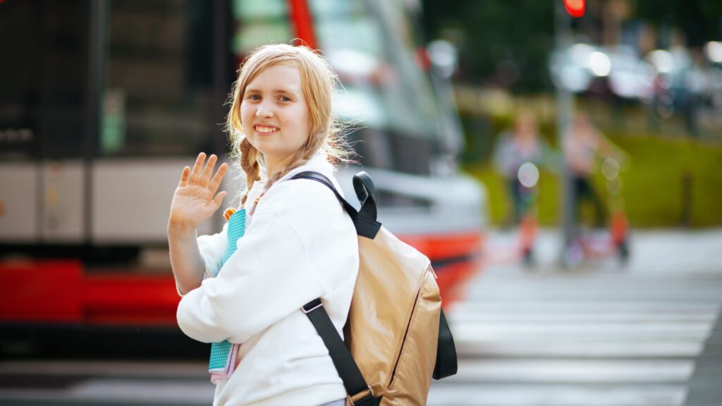 The gesture of saying thank you as you cross the crosswalk speaks volumes about your character.
