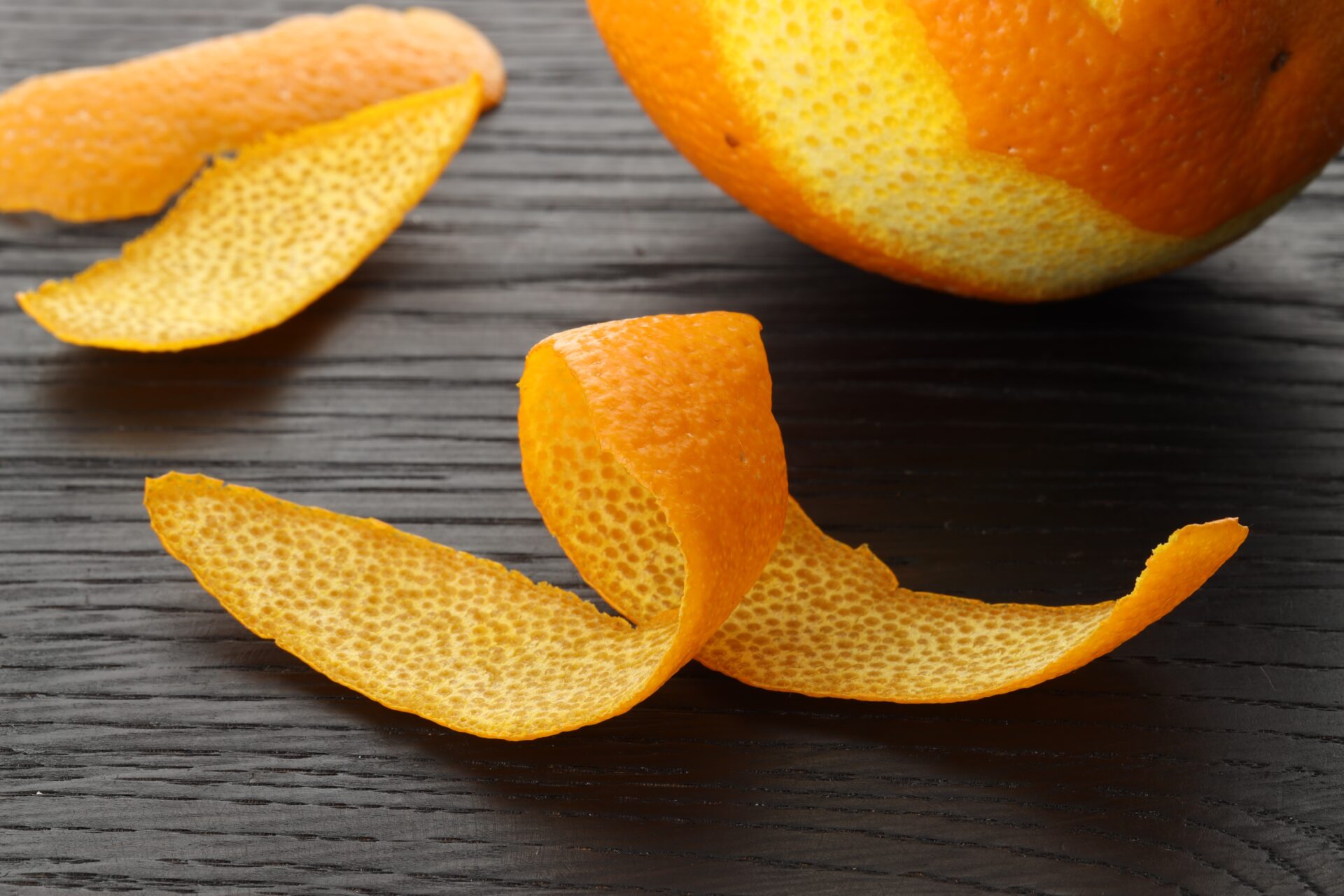 Orange peel acts as a repellent for cats.