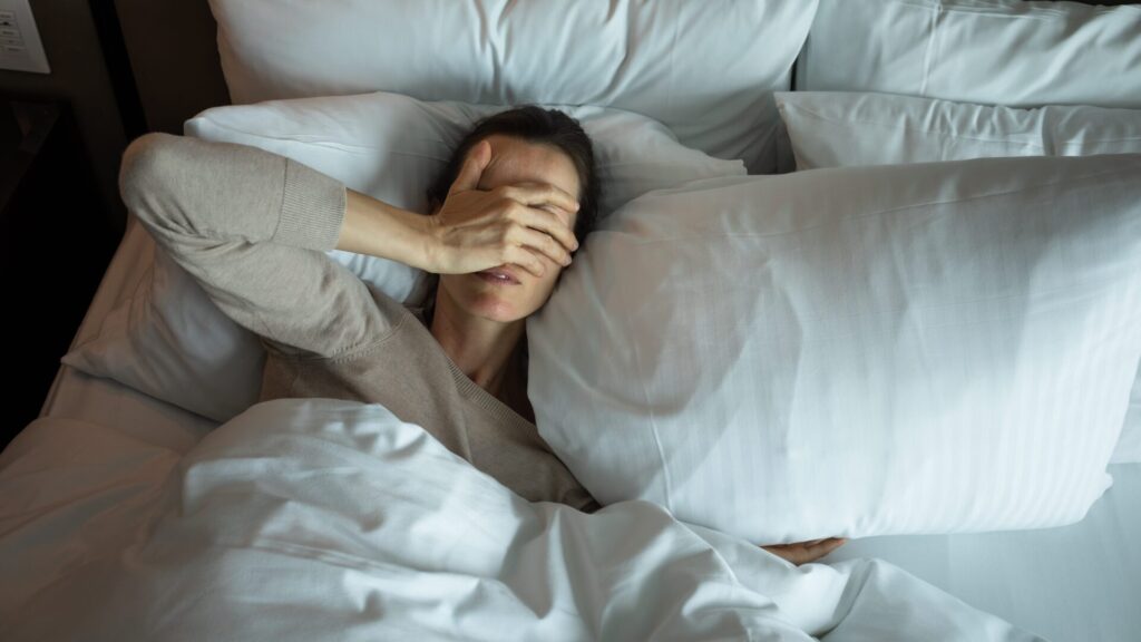 Stress is one of the factors that affects falling asleep.