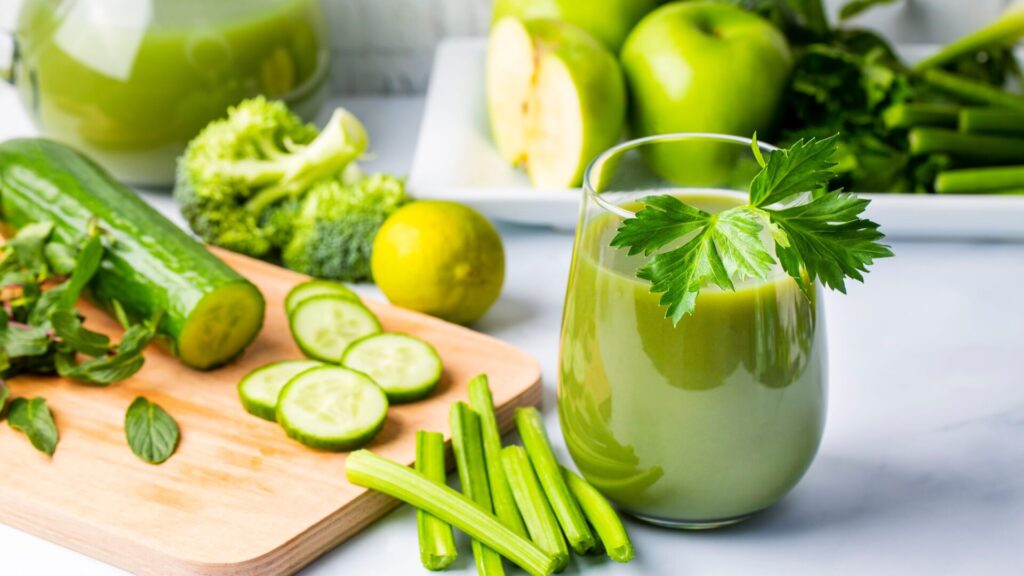 Celery is rich in nutrients that promote health.