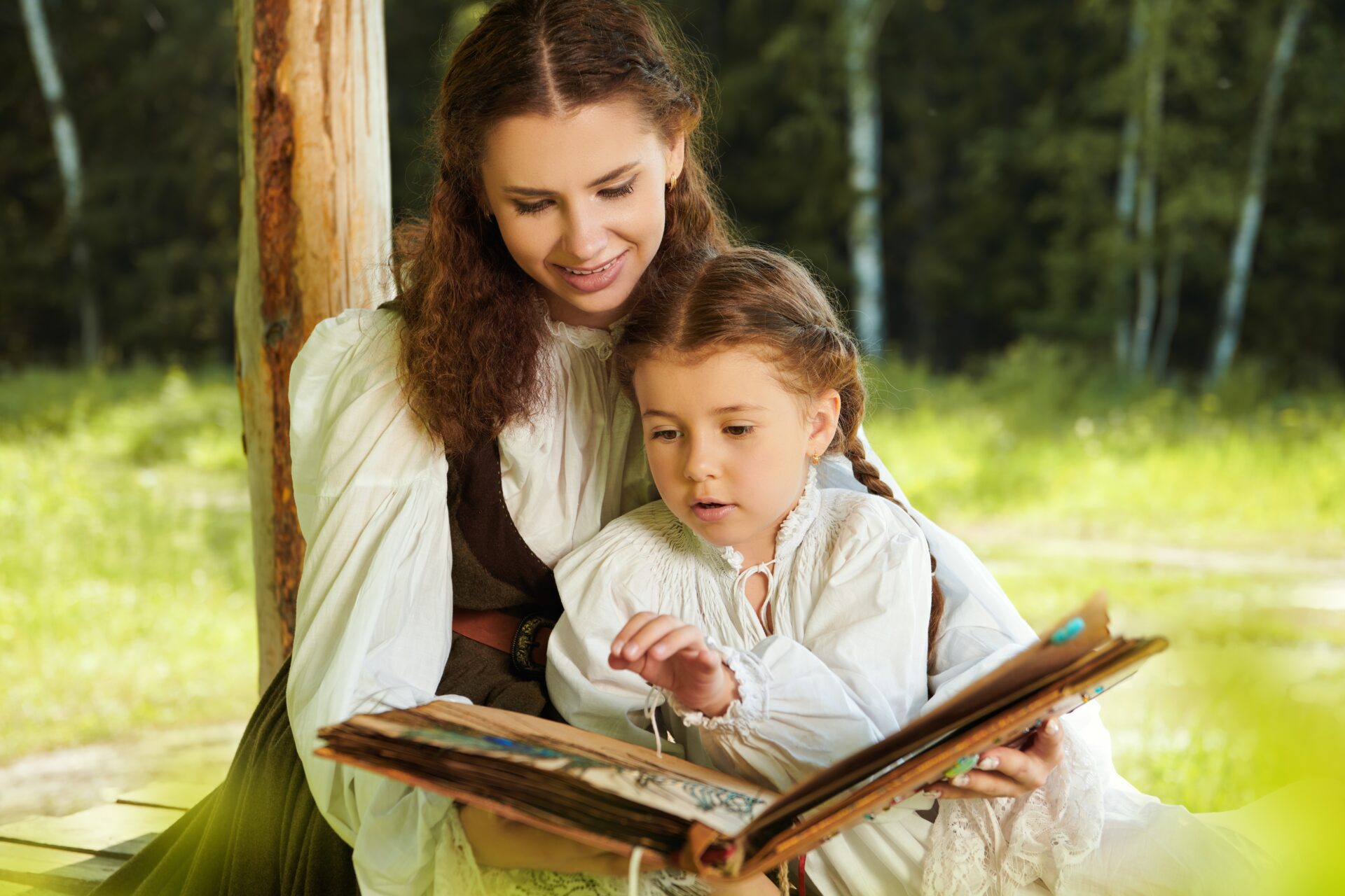 In the Middle Ages, many children died.