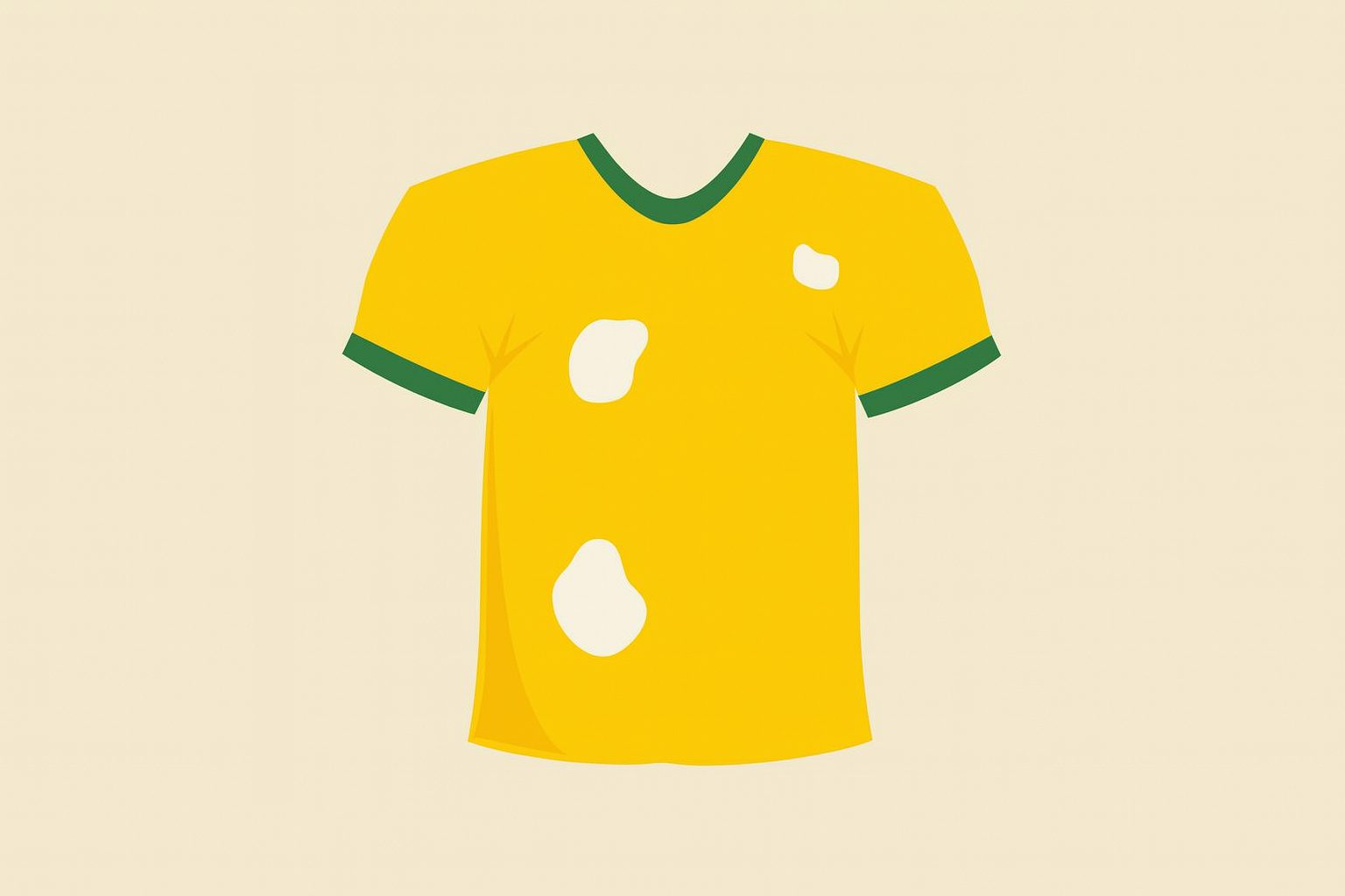 How many holes are on the shirt?