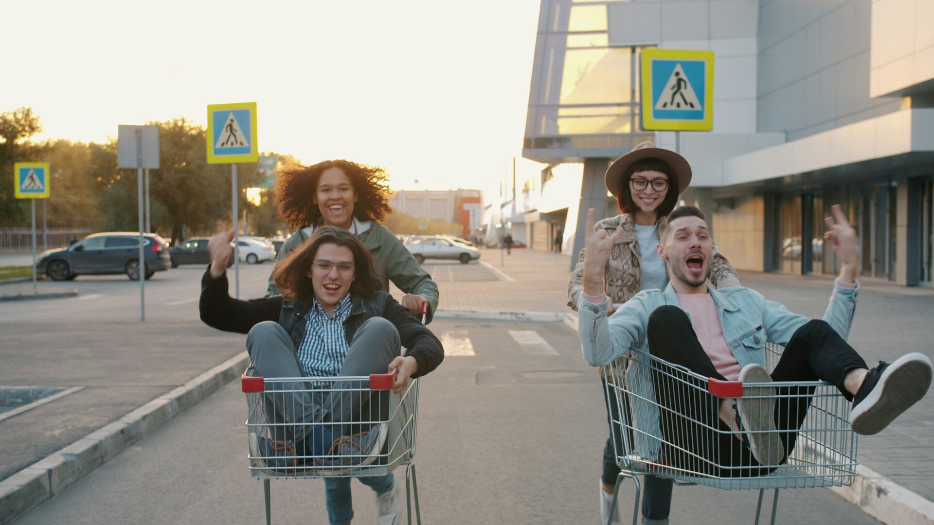 Baskets should only be used to carry purchases. And if you take too long, you might even get a fine in Brazil.